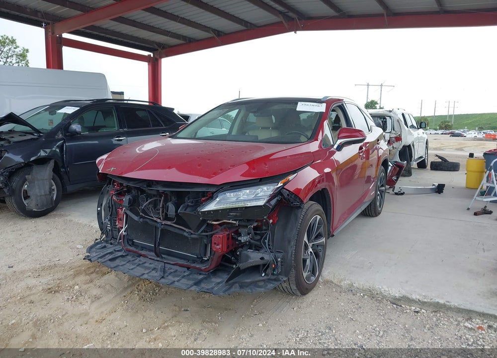 2017 LEXUS RX 450H VIN: 2T2BGMCAXHC014582