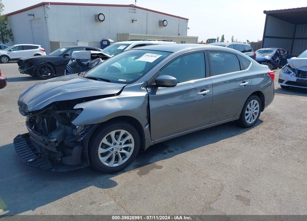 2019 NISSAN SENTRA SV VIN: 3N1AB7AP1KY436497