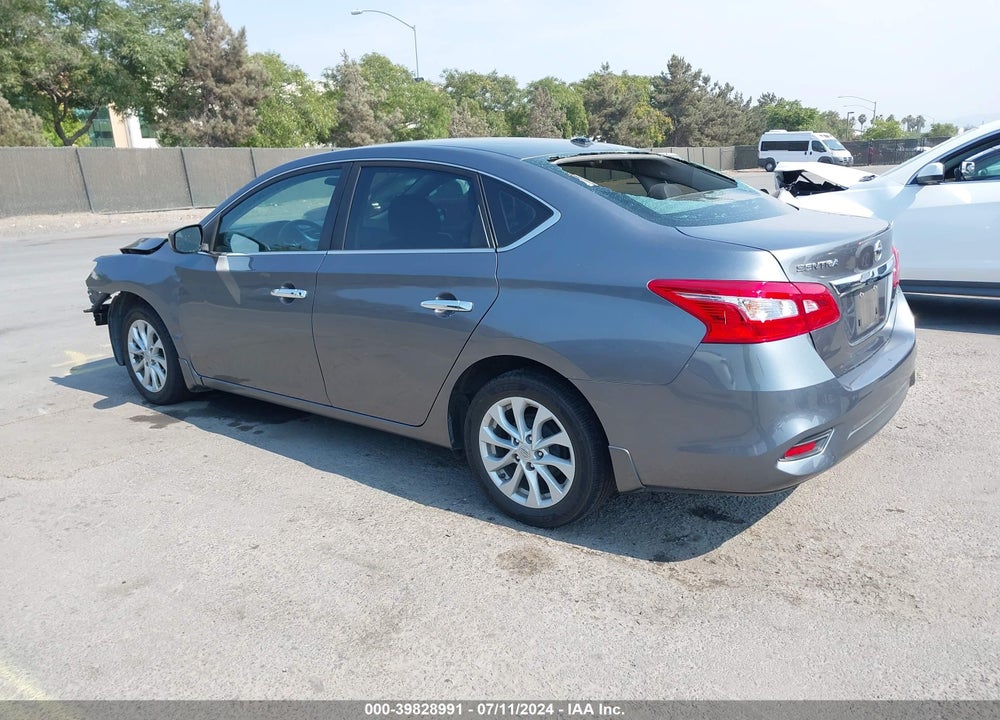 2019 NISSAN SENTRA SV VIN: 3N1AB7AP1KY436497