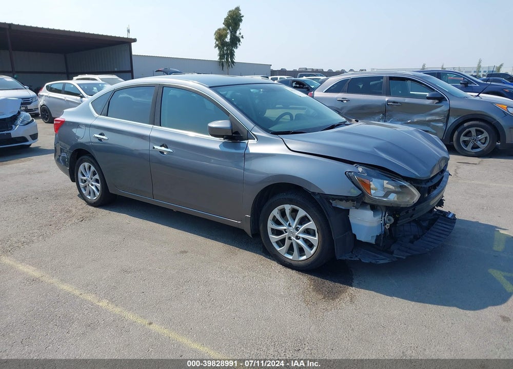 2019 NISSAN SENTRA SV VIN: 3N1AB7AP1KY436497