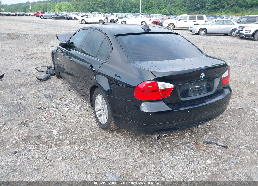 2007 BMW 328I VIN: WBAVA33527PV66803