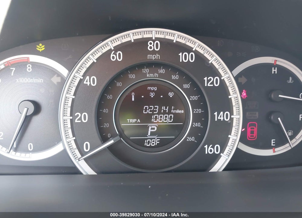 2016 HONDA ACCORD EX VIN: 1HGCR2F74GA209914