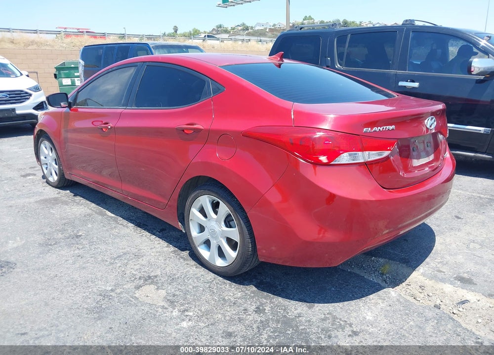 2012 HYUNDAI ELANTRA LIMITED (ULSAN PLANT) VIN: KMHDH4AE0CU463468