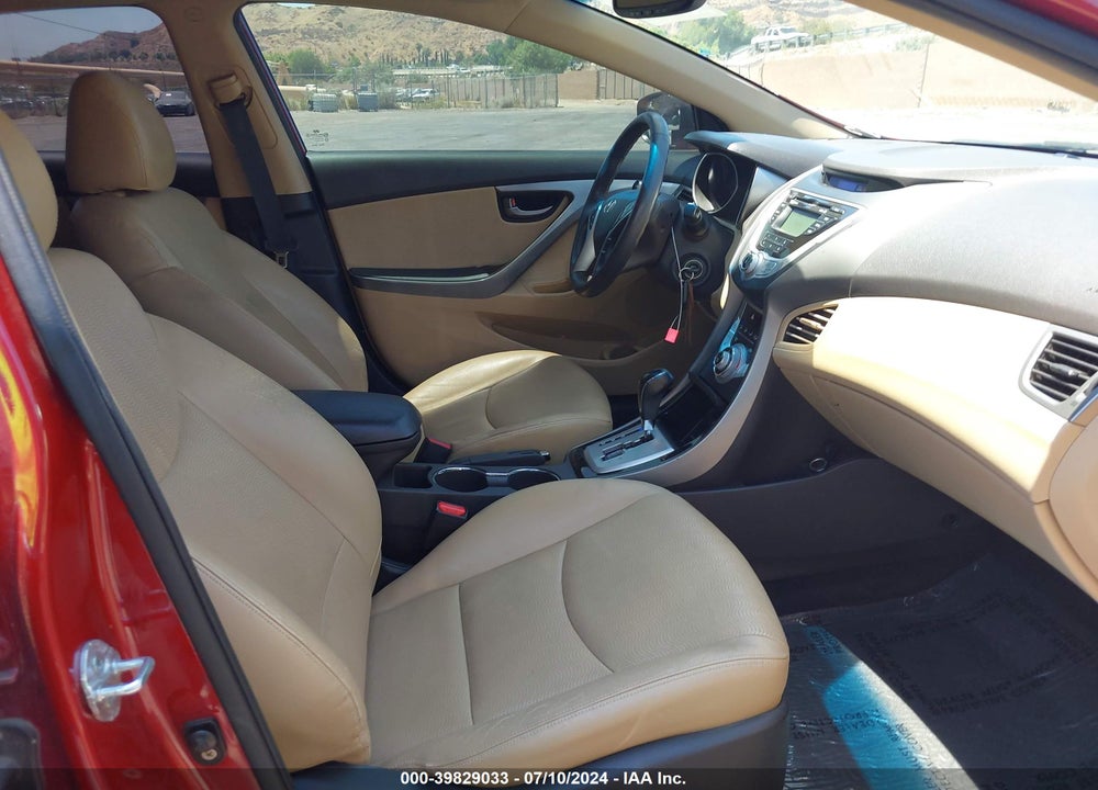 2012 HYUNDAI ELANTRA LIMITED (ULSAN PLANT) VIN: KMHDH4AE0CU463468