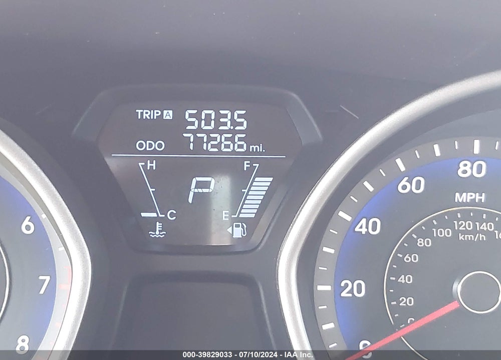 2012 HYUNDAI ELANTRA LIMITED (ULSAN PLANT) VIN: KMHDH4AE0CU463468