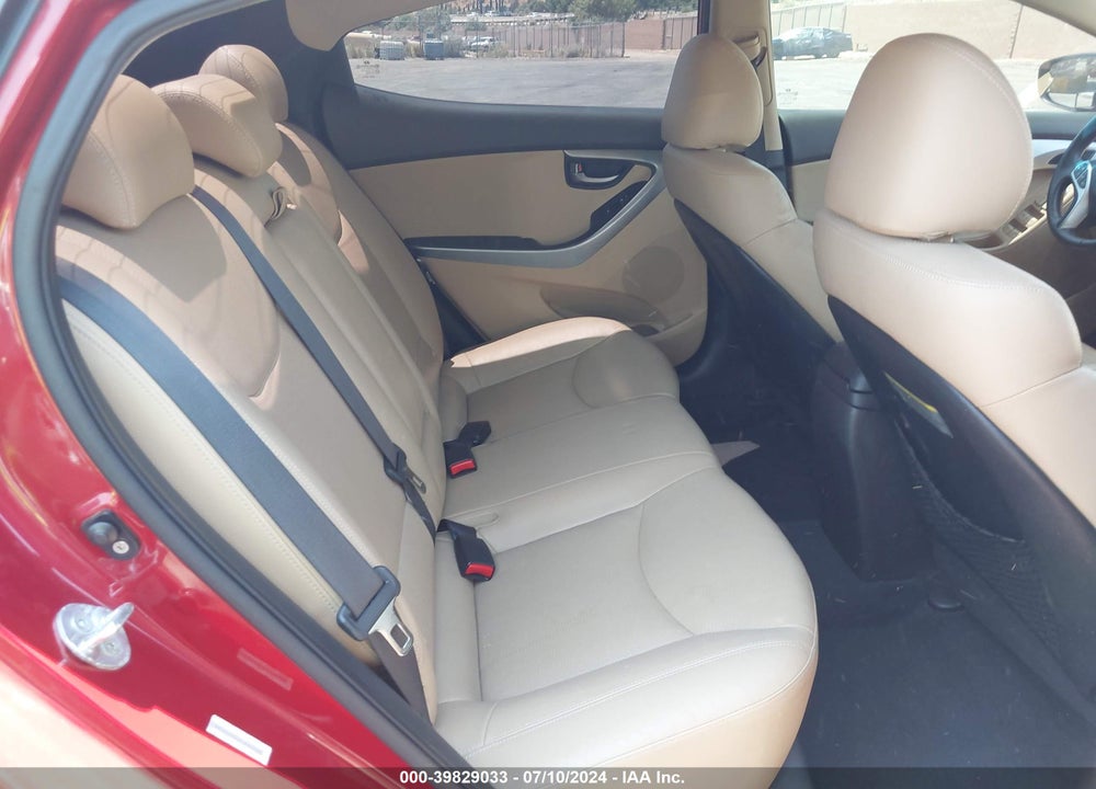 2012 HYUNDAI ELANTRA LIMITED (ULSAN PLANT) VIN: KMHDH4AE0CU463468