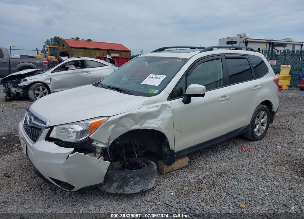 2015 SUBARU FORESTER 2.5I PREMIUM VIN: JF2SJADC7FH419510