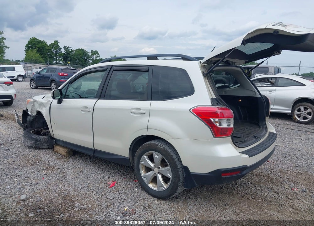 2015 SUBARU FORESTER 2.5I PREMIUM VIN: JF2SJADC7FH419510