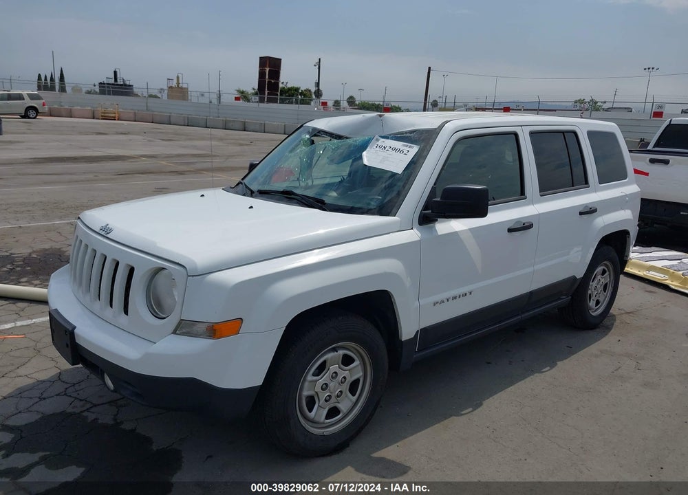 2014 JEEP PATRIOT SPORT VIN: 1C4NJPBB0ED649193