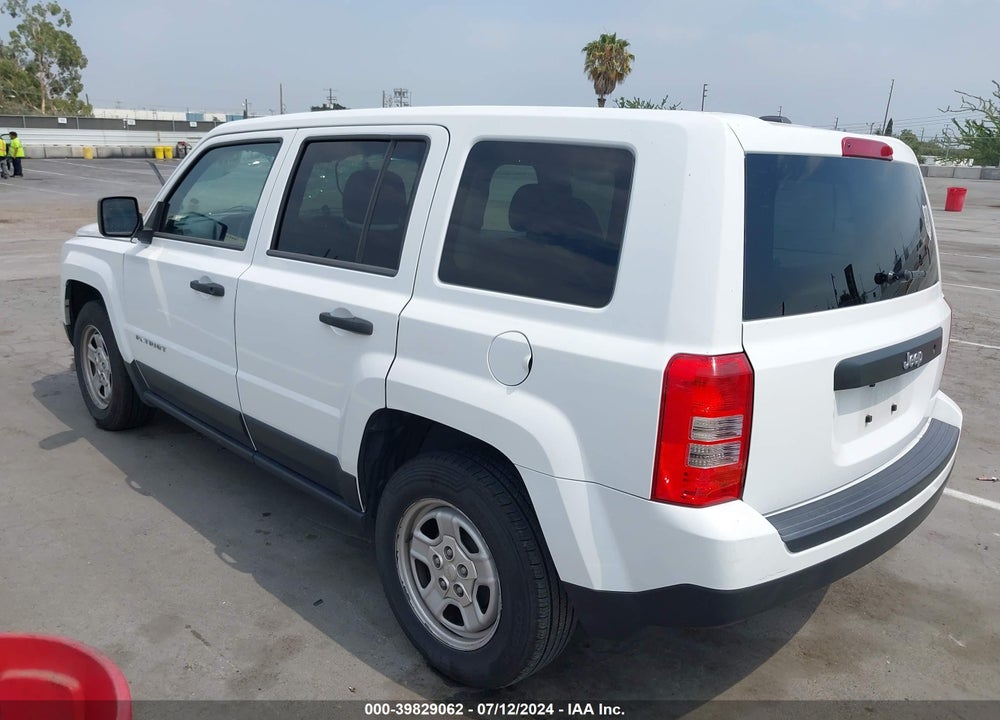 2014 JEEP PATRIOT SPORT VIN: 1C4NJPBB0ED649193