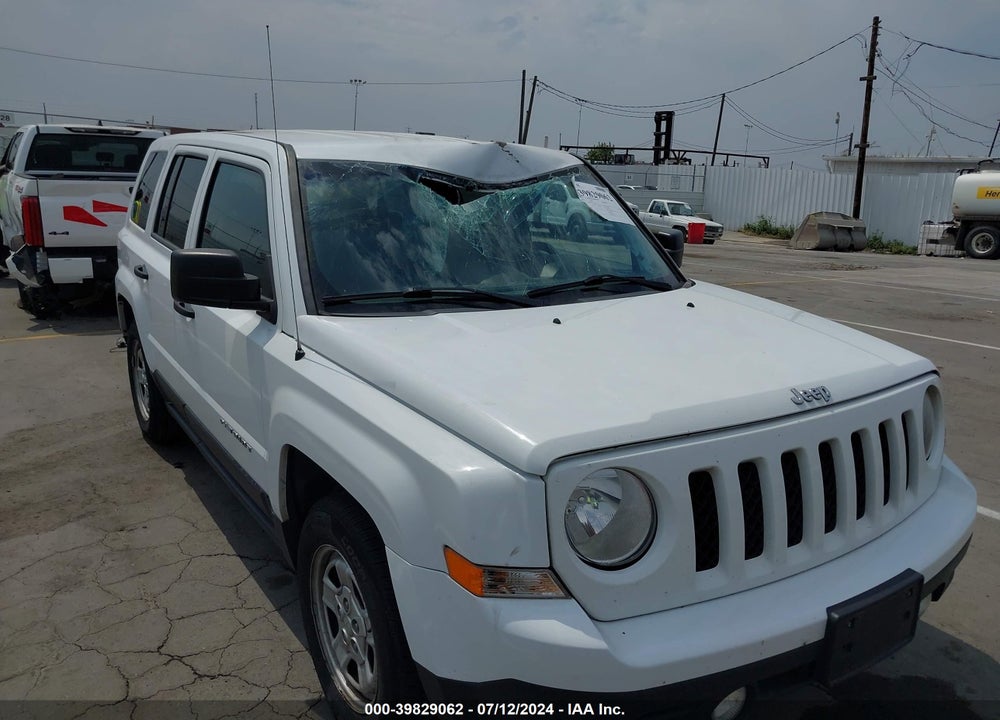 2014 JEEP PATRIOT SPORT VIN: 1C4NJPBB0ED649193