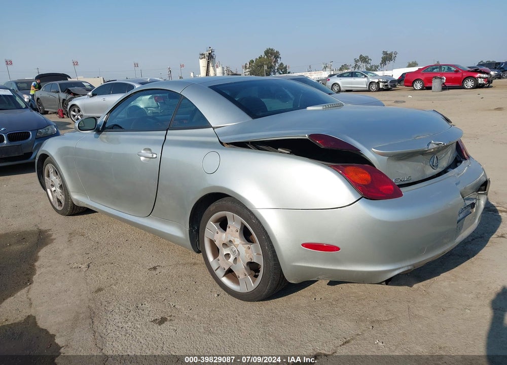 2003 LEXUS SC 430 VIN: JTHFN48Y630047131