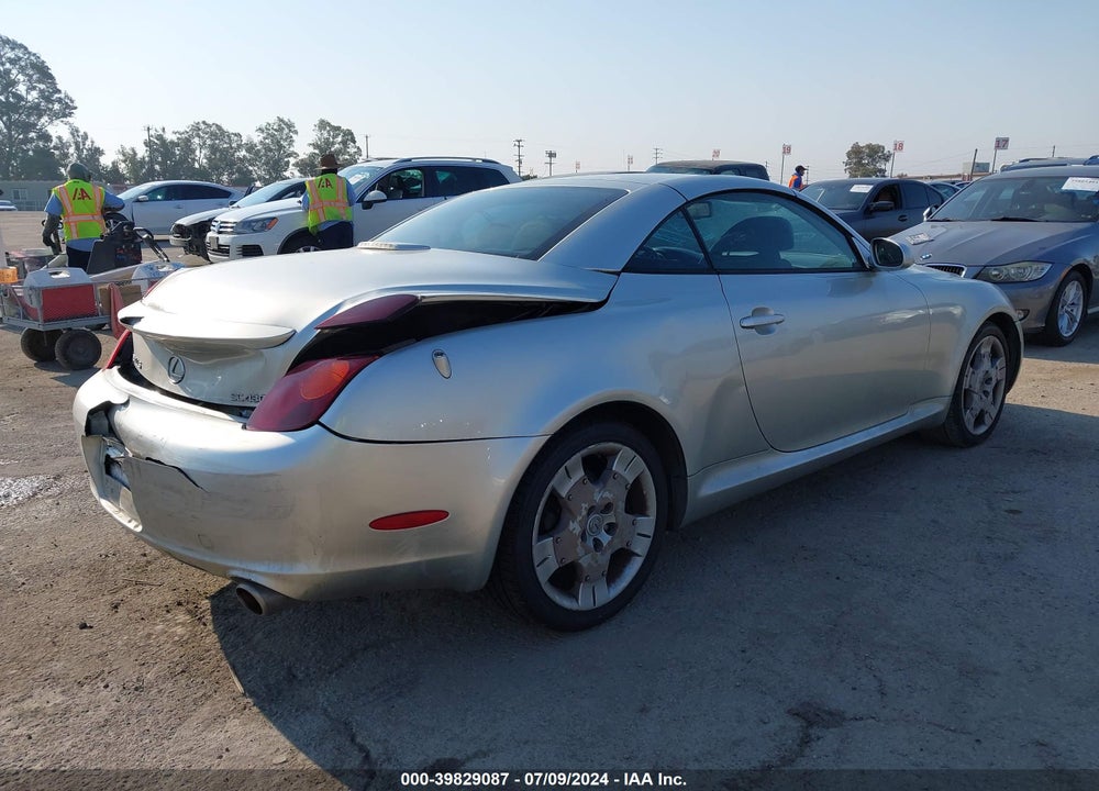 2003 LEXUS SC 430 VIN: JTHFN48Y630047131