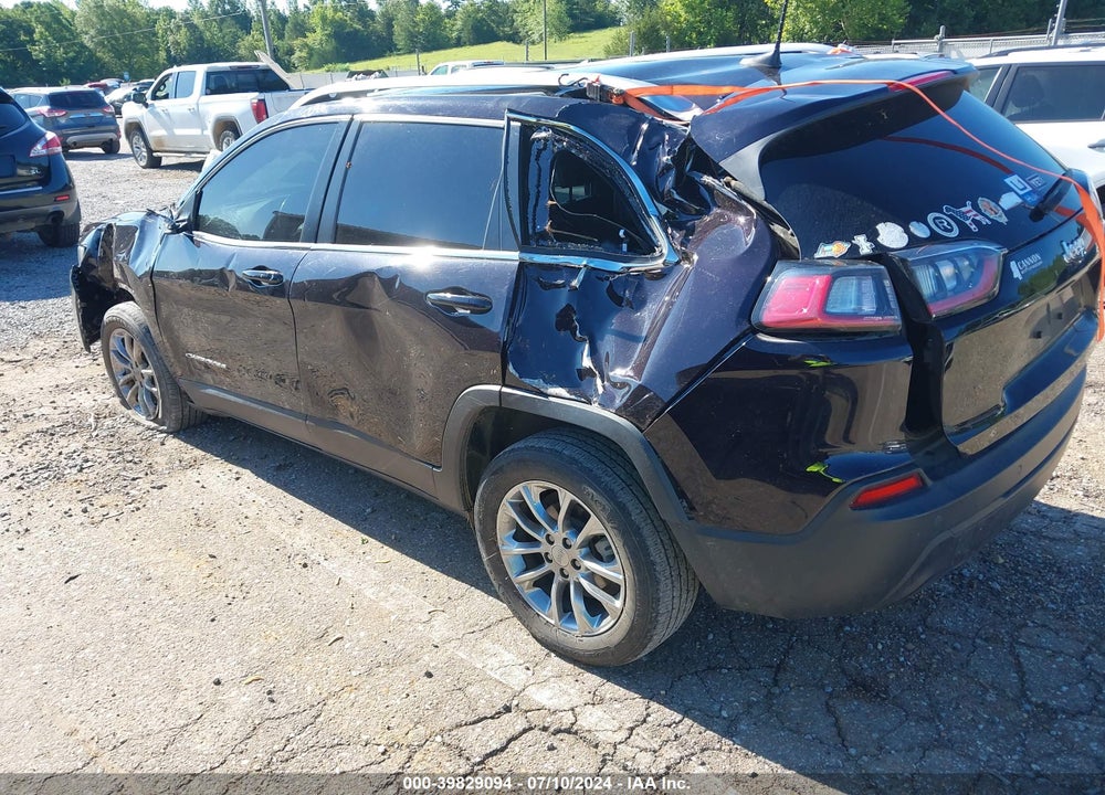 2021 JEEP CHEROKEE LATITUDE PLUS FWD VIN: 1C4PJLLB2MD211435