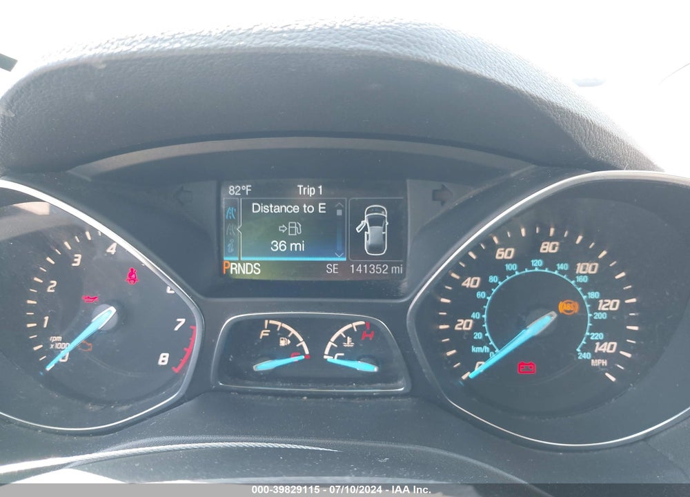 2014 FORD ESCAPE VIN: 1FMCU0GX9EUD47665