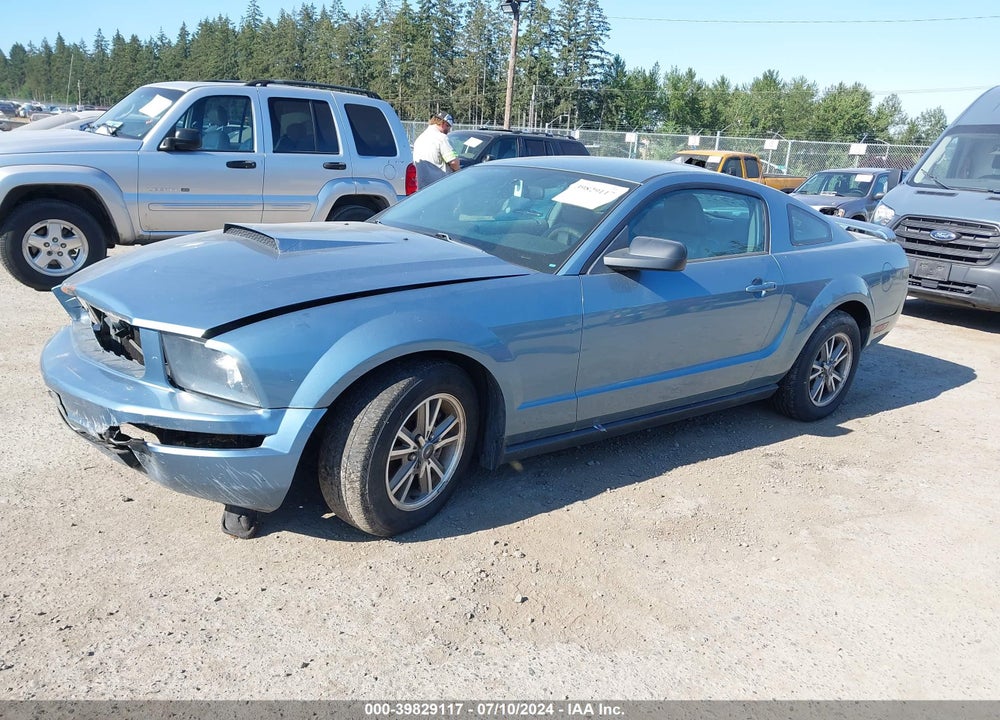 2005 FORD MUSTANG V6 DELUXE/V6 PREMIUM VIN: 1ZVFT80N755136905