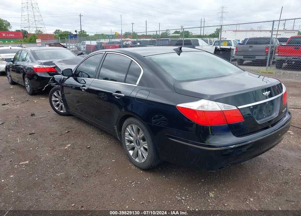 2009 HYUNDAI GENESIS 3.8 VIN: KMHGC46E99U024766