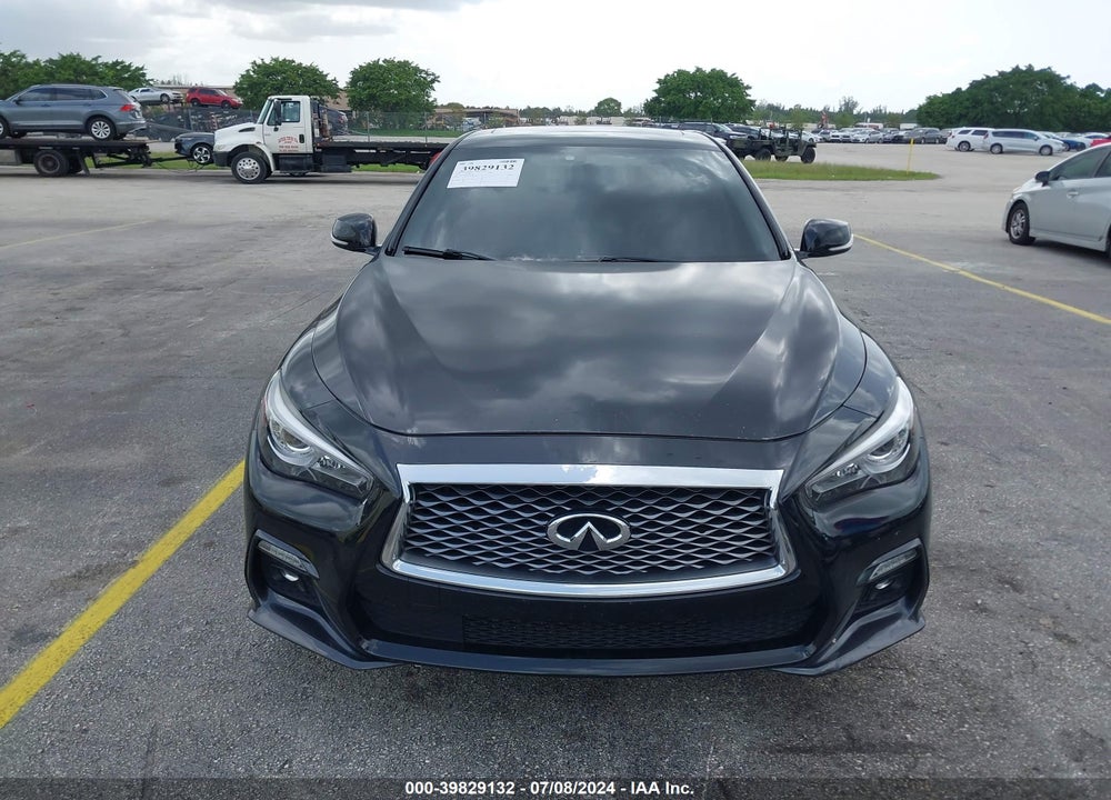2018 INFINITI Q50 3.0T LUXE VIN: JN1EV7AR3JM444953