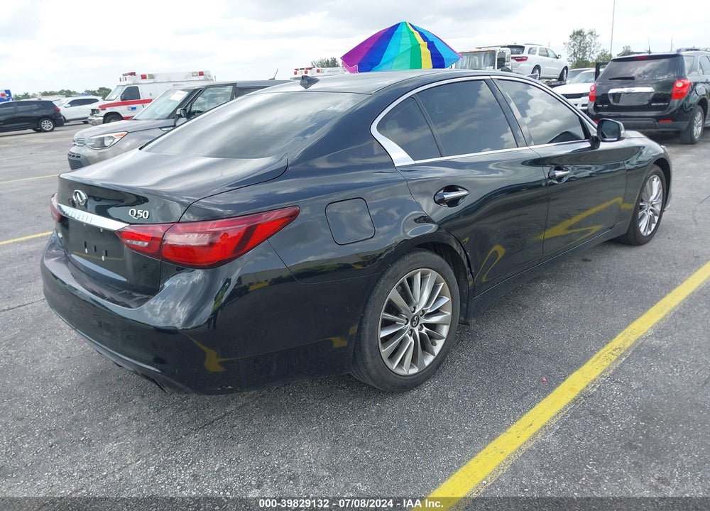 2018 INFINITI Q50 3.0T LUXE VIN: JN1EV7AR3JM444953