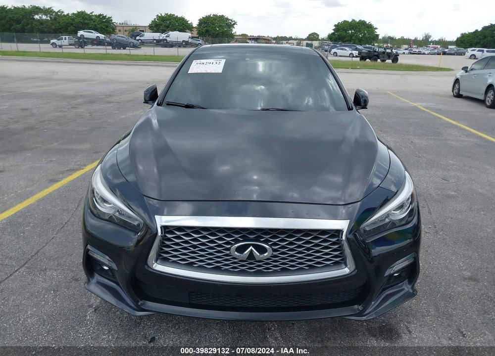 2018 INFINITI Q50 3.0T LUXE VIN: JN1EV7AR3JM444953