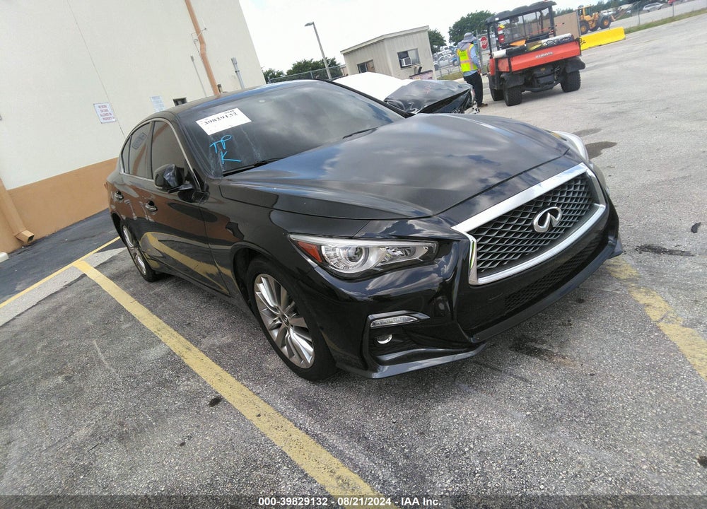 2018 INFINITI Q50 3.0T LUXE VIN: JN1EV7AR3JM444953