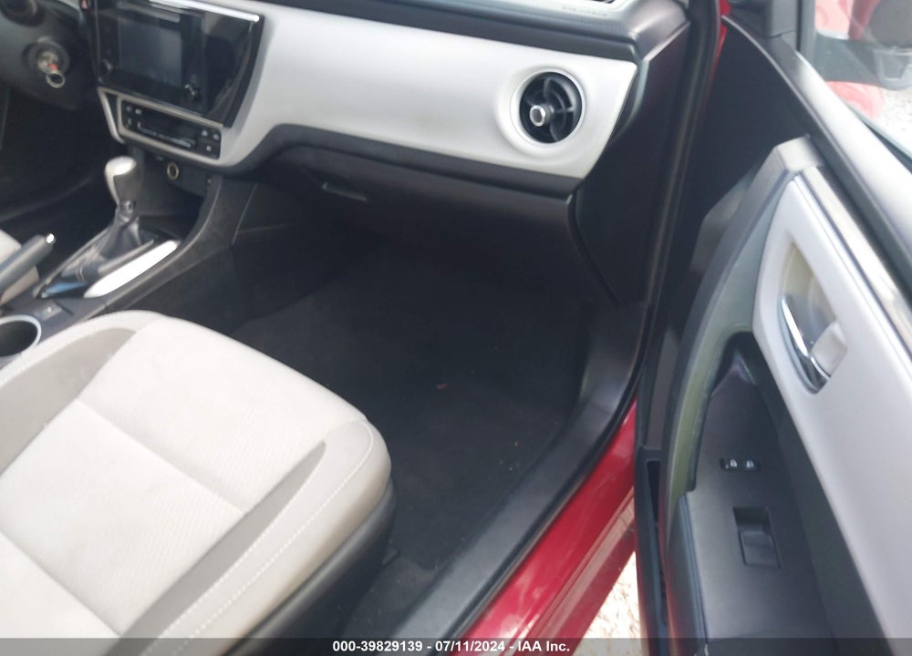 2018 TOYOTA COROLLA L/LE/XLE/SE/XSE VIN: 5YFBURHEXJP762566