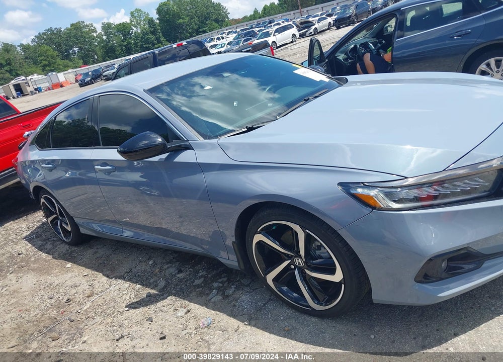 2022 HONDA ACCORD SPORT VIN: 1HGCV1F33NA040114