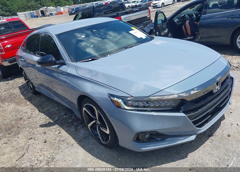 2022 HONDA ACCORD SPORT VIN: 1HGCV1F33NA040114