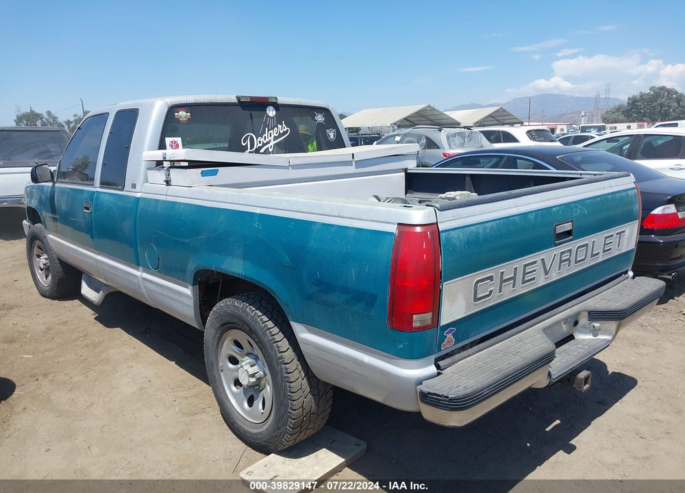 1995 CHEVROLET GMT-400 K1500 VIN: 2GCEK19K1S1293201