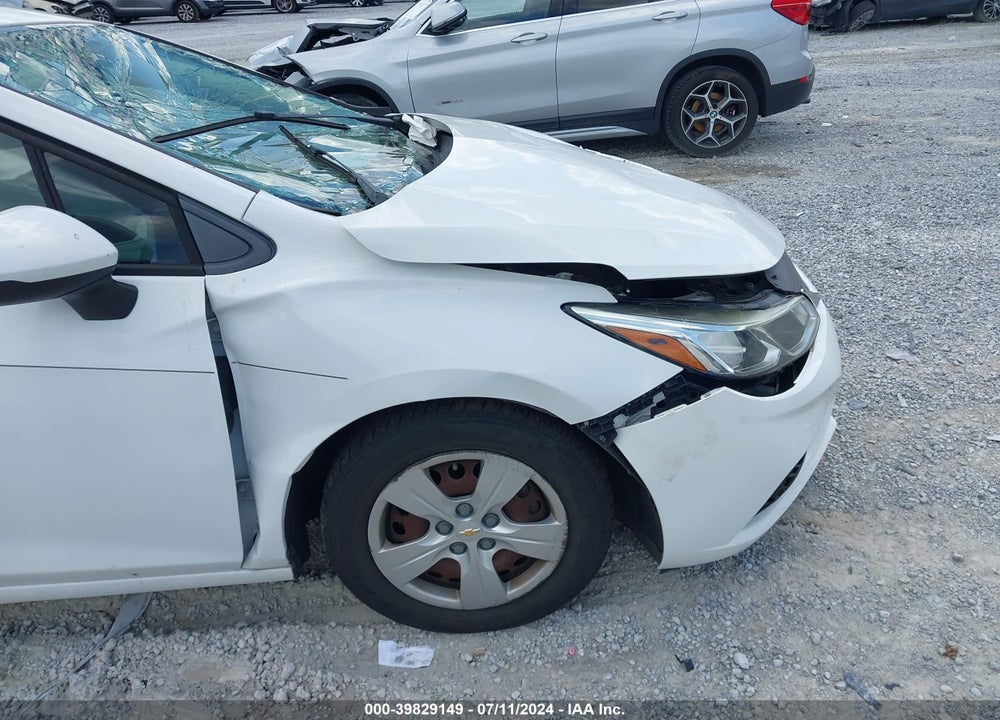 2017 CHEVROLET CRUZE LS AUTO VIN: 1G1BC5SM6H7161042