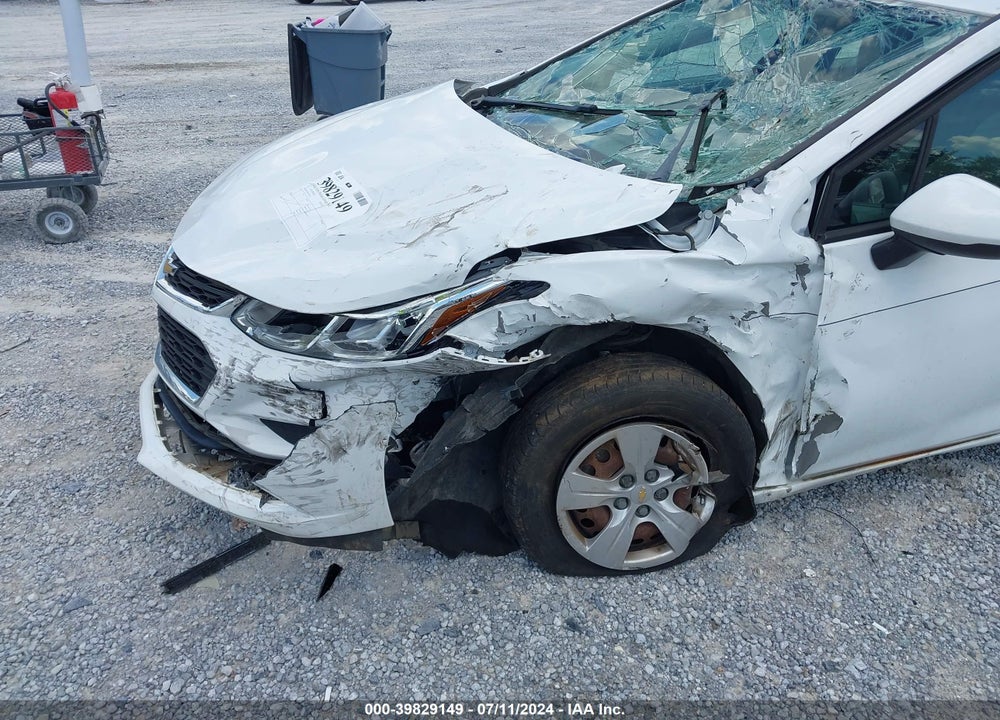 2017 CHEVROLET CRUZE LS AUTO VIN: 1G1BC5SM6H7161042