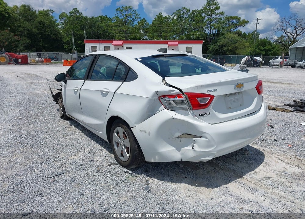 2017 CHEVROLET CRUZE LS AUTO VIN: 1G1BC5SM6H7161042