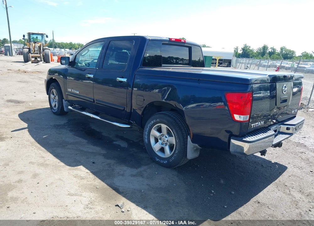 2006 NISSAN TITAN SE VIN: 1N6AA07B86N556235