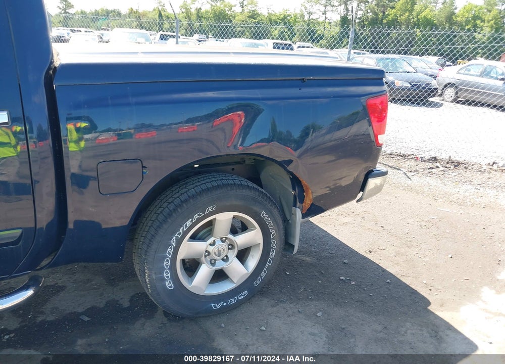 2006 NISSAN TITAN SE VIN: 1N6AA07B86N556235