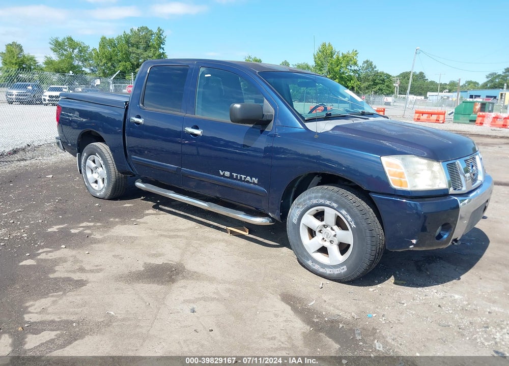 2006 NISSAN TITAN SE VIN: 1N6AA07B86N556235