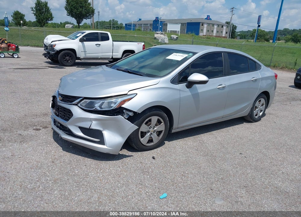 2016 CHEVROLET CRUZE LS AUTO VIN: 1G1BC5SM4G7236187