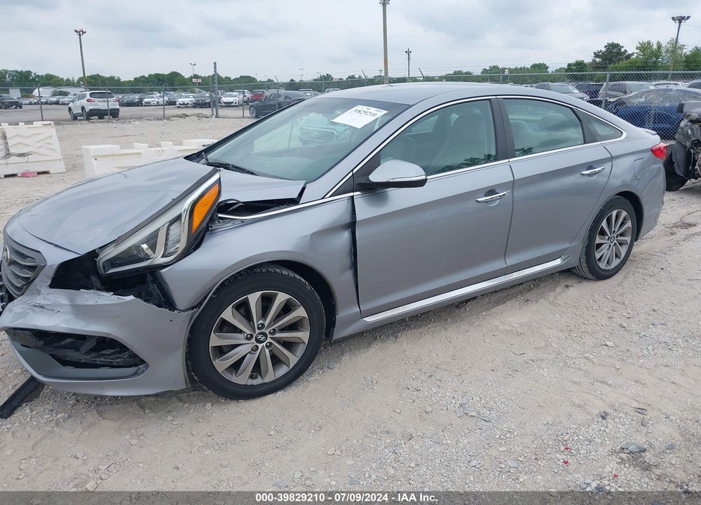 2015 HYUNDAI SONATA SPORT VIN: 5NPE34AF6FH245582