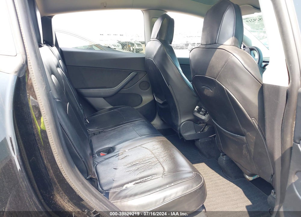 2021 TESLA MODEL Y LONG RANGE DUAL MOTOR ALL-WHEEL DRIVE VIN: 5YJYGDEE9MF199051