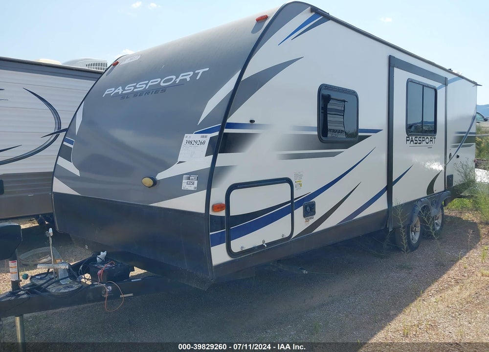 2019 PASSPORT OTHER VIN: 4YDT24020KX414063