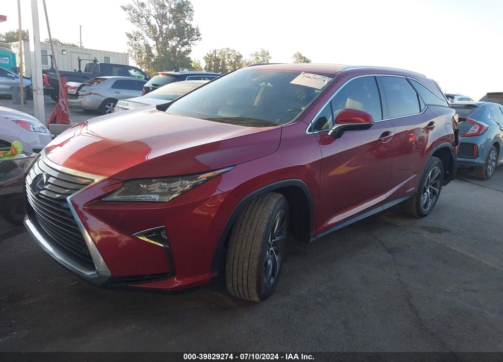 2018 LEXUS RX 450HL LUXURY VIN: JTJDGKCA5J2003170