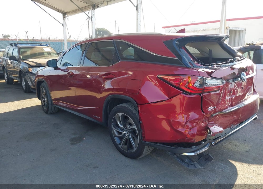 2018 LEXUS RX 450HL LUXURY VIN: JTJDGKCA5J2003170