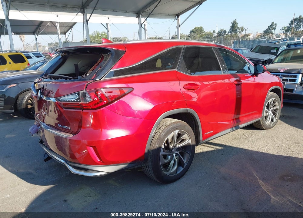 2018 LEXUS RX 450HL LUXURY VIN: JTJDGKCA5J2003170