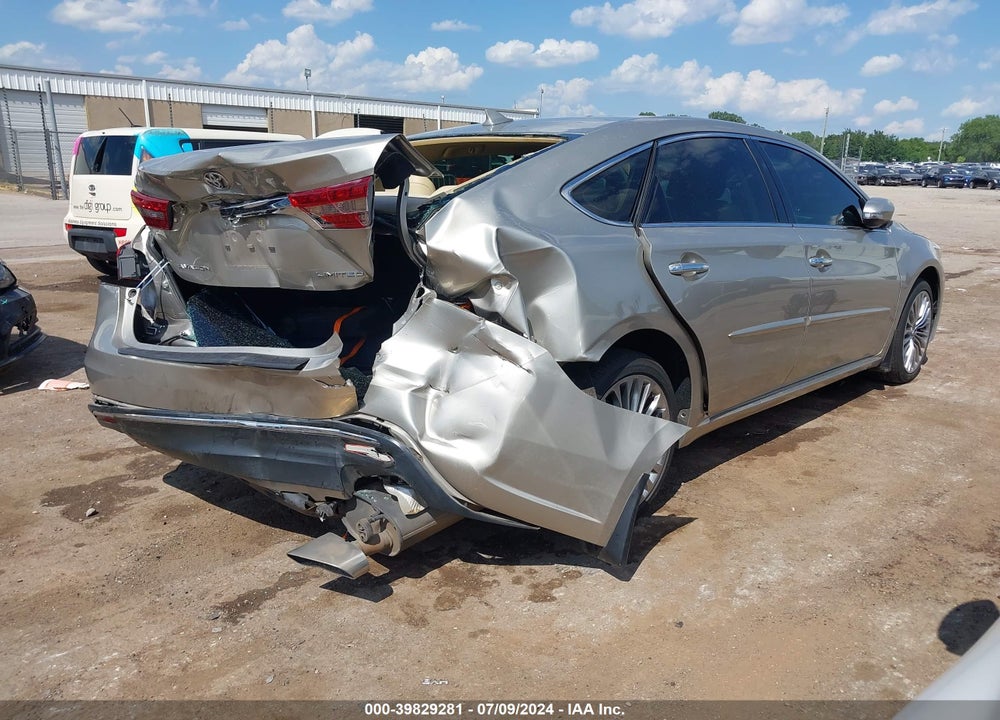 2017 TOYOTA AVALON LIMITED VIN: 4T1BK1EB4HU263885