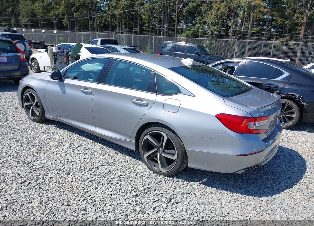2018 HONDA ACCORD SPORT VIN: 1HGCV1F39JA056442