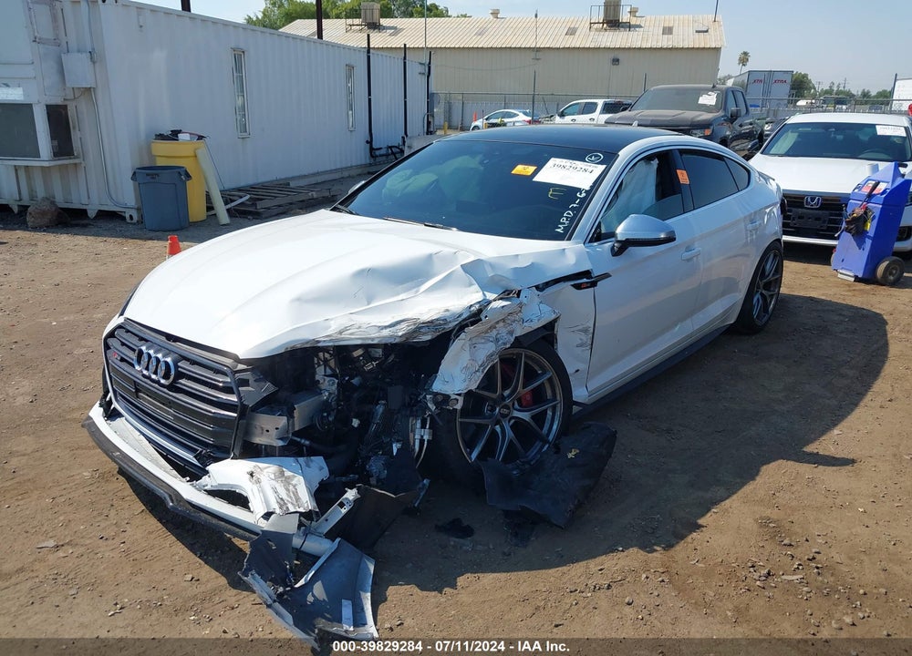 2018 AUDI S5 3.0T PREMIUM PLUS VIN: WAUB4CF56JA119374