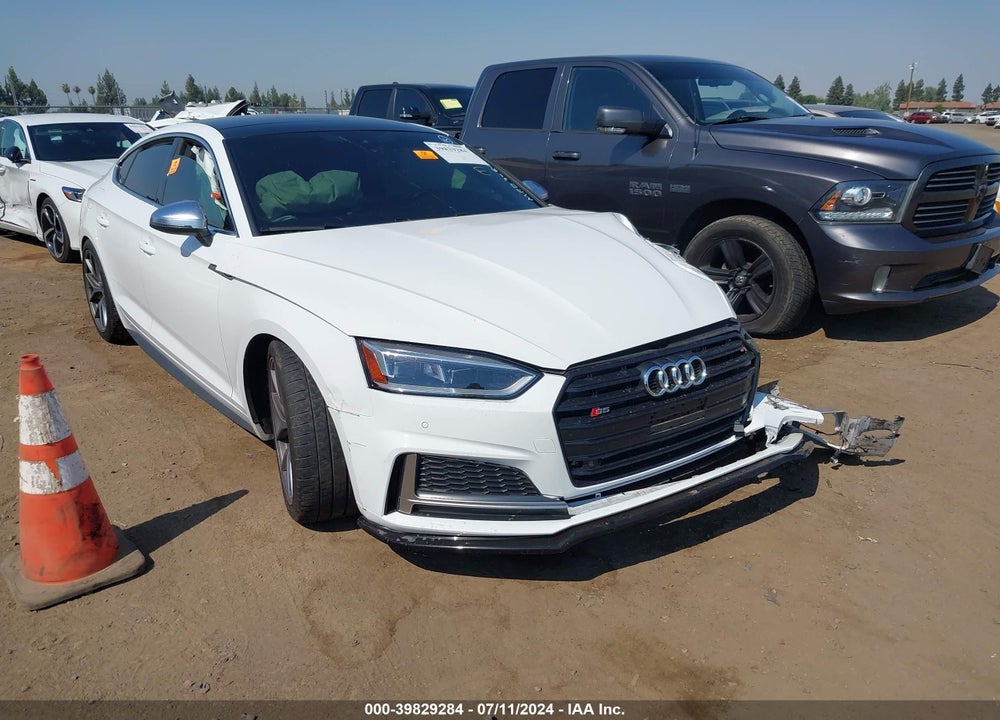 2018 AUDI S5 3.0T PREMIUM PLUS VIN: WAUB4CF56JA119374