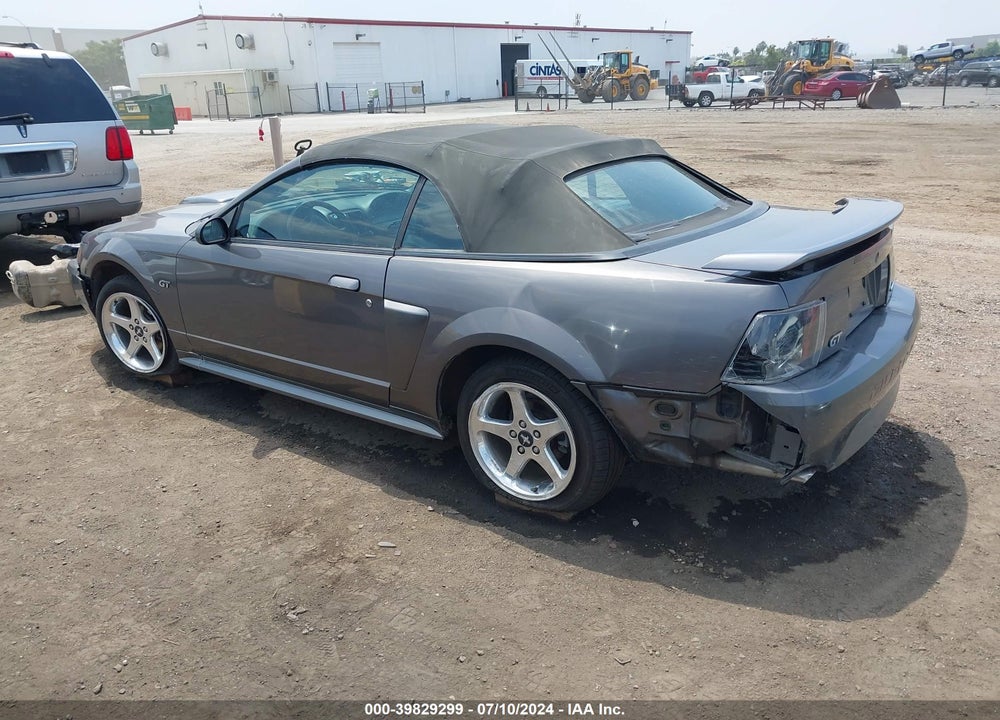 2003 FORD MUSTANG GT VIN: 1FAFP45X43F393558