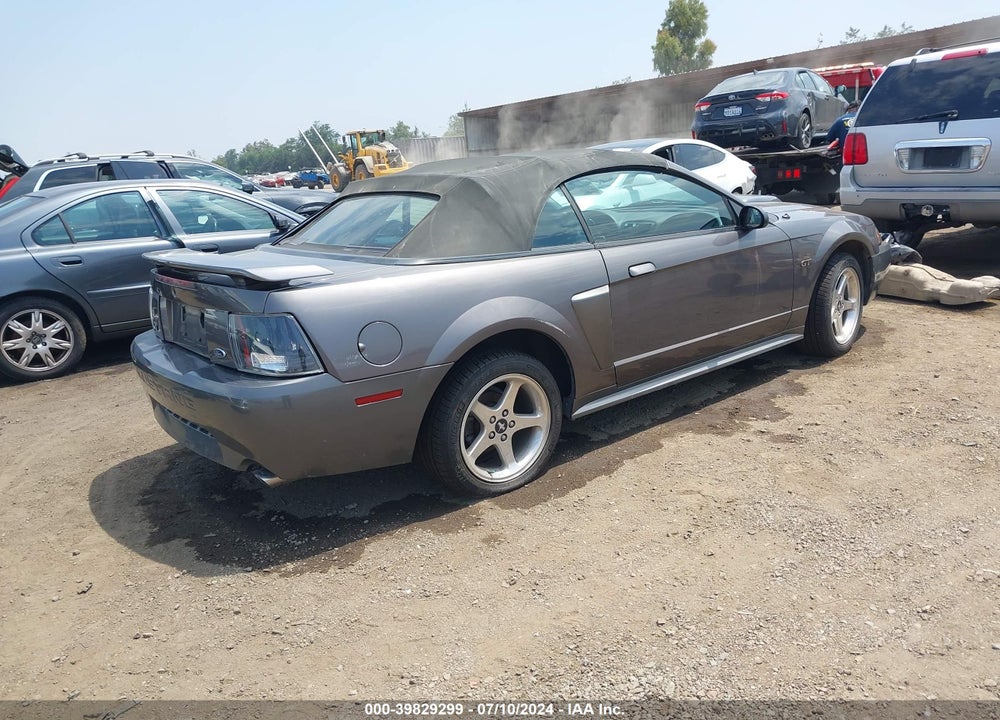 2003 FORD MUSTANG GT VIN: 1FAFP45X43F393558