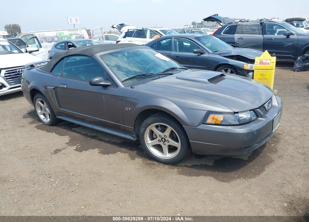 2003 FORD MUSTANG GT VIN: 1FAFP45X43F393558