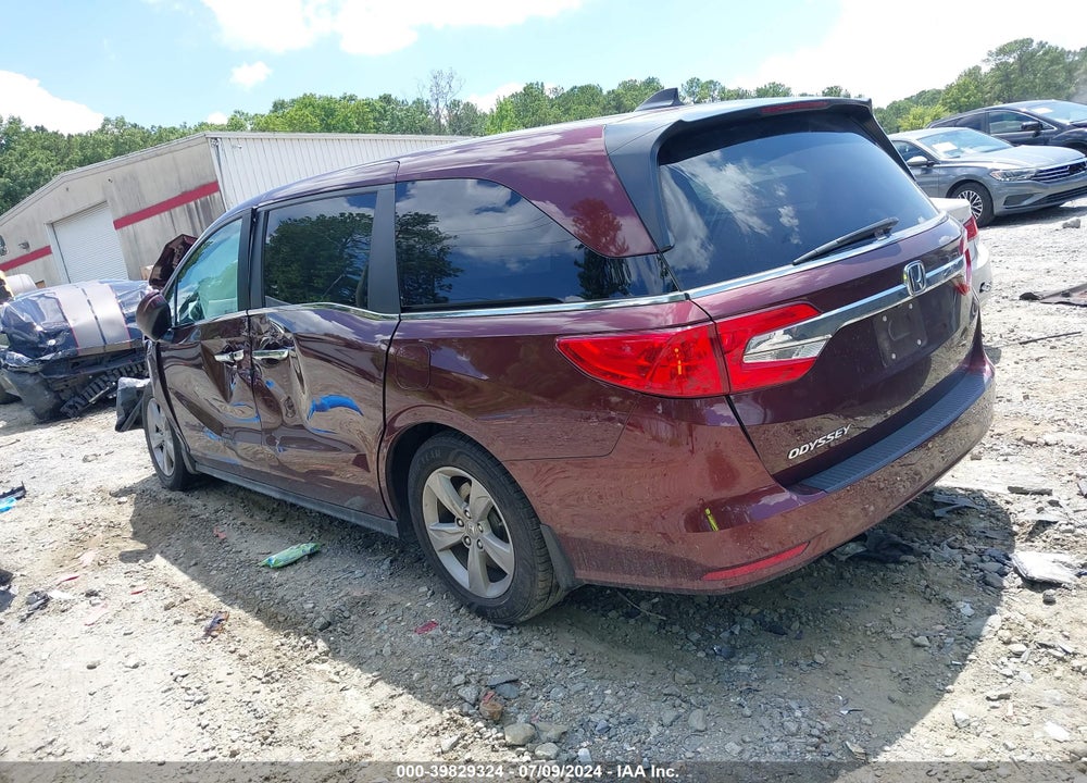 2019 HONDA ODYSSEY EX-L VIN: 5FNRL6H7XKB098168